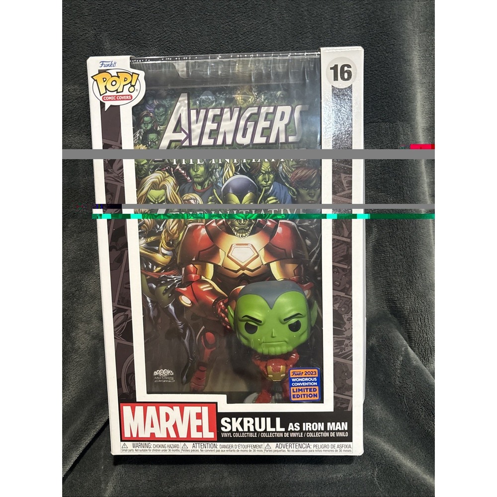 Funko Pop! Marvel Skrull as Iron Man 2023 Wondrous Convention Exclusive